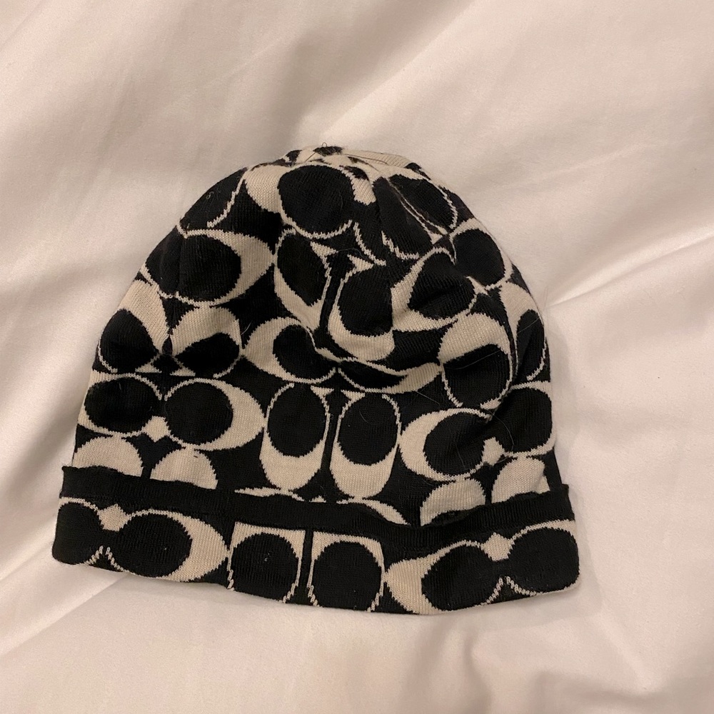 Coach women’s beanie.
